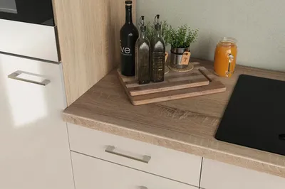 Obrázok produktu pre Skriňa pre vstavanú chladničku výšky 88 cm Flex Well Nepal 60 x 60 x 169,5 cm kašmír lesk dub sonoma matný