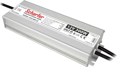 Produktbild von Scharfer hermetisch Netzteil 300W 12V IP67 25A universal Trafo SCH-300-12