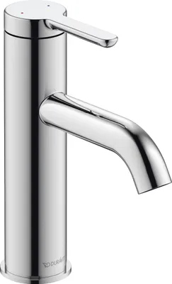 Image de Duravit C.1 Mitigeur monocommande de lavabo M - Chromé Brillant - sans vidage - C11020002010