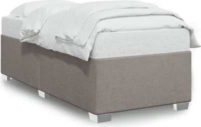Produktbild von Maison Exclusive - Bettgestell ohne Matratze Taupe 90x200 cm Stoff
