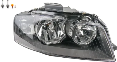 Obrázok produktu pre Johns, svetlomet pasuje do Audi A3 8P 05/03-07/08 pravý + žiarovka
