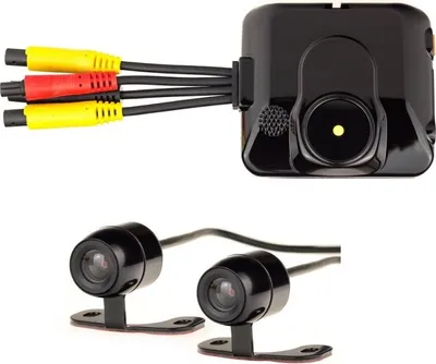 Immagine prodotto di mini telecamera e registratore a 2 canali per auto o moto Secutek C6