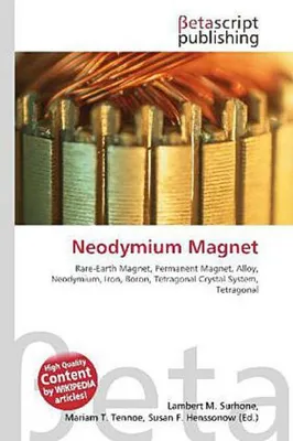 Produktbild von Neodym Permanentmagnet mit Nd2Fe14B Kristallstruktur