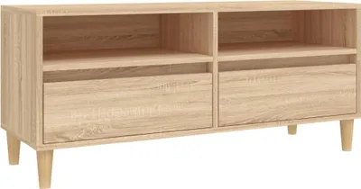Obrázek produktu pro vidaXL TV skříňka Sonoma dub 100x34,5x44,5 cm výrobek ze dřeva