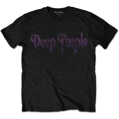 Produktbild von Deep Purple Vintage Logo Black XL T-Shirt