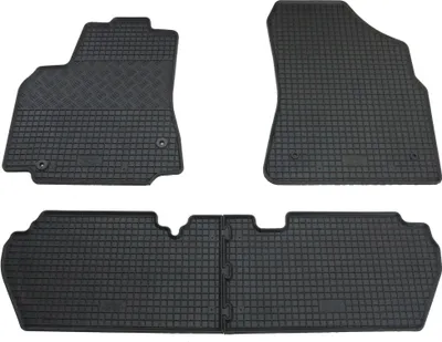Produktbild von Rigum Gummi Fußmatten Set für Citroen Berlingo II B9 + Peugeot Partner Tepee