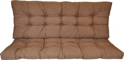 Obrázek produktu pro Axin Trading s.r.o. Polstr na zahradní houpačku 120 cm - látka hnědý melír