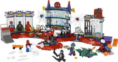 Produktbild von Lego Spiderman 76175 Kryjówka Spider Venom Goblin
