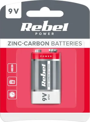Obrázok produktu pre BAT0082B Batéria VIPOW GREENCELL 6F22 BLISTER