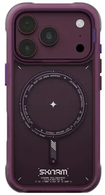 Zdjęcie produktu dla Etui Skinarma Avion MagSafe do iPhone 18 Pro / 17 Pro burgundowy