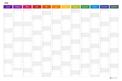 Produktbild von COROPLAN Magnetischer Wandkalender
