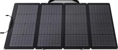 Immagine prodotto di Pannello solare EcoFlow da 220 W, silicio monocristallino, IP68, portatile, bifacciale