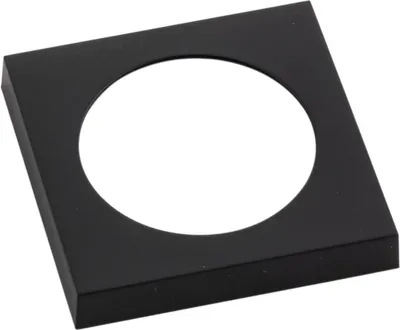 Immagine prodotto di Telaio per presa Berker Integro Pure, a 1 canale, KS nero opaco
