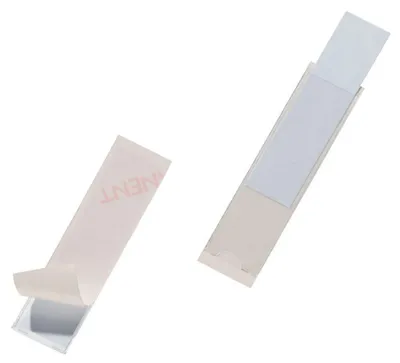 Produktbild von Langlebig - Etikettenhalter Pocketfix 75x18mm selbstklebend 10 Stück