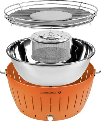 Immagine prodotto di LotusGrill G435 XL G-OR-435P - Griglia per barbecue - Carbone - Arancione mandarino