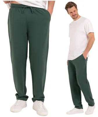 Immagine prodotto di Moraj | Pantaloni da jogging - Taglia XL - Pantaloni da uomo verde scuro - Pantaloni sportivi - Cotone, pantaloni in cotone
