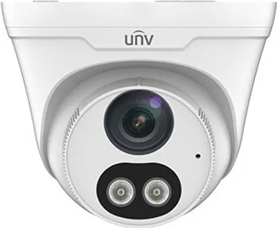 Produktbild von Uniview IPC3614LE-ADF28KC-DL, 4Mpix IP kamera, turret, objektiv 2,8 mm (112,9°), IR+bílý přísvit 30m