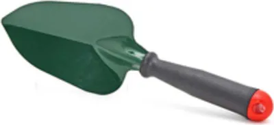 Produktbild von Robuste Erd-Schaufel Gartenwerkzeug für präzises Pflanzen & Graben – 310x100mm, Metall, 1 Stück Schwarz