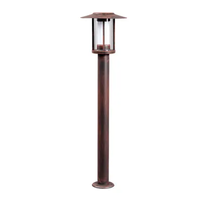 Produktbild von Lindby LED-Wegeleuchte Pavlos, 76 cm, rostfarben, Edelstahl