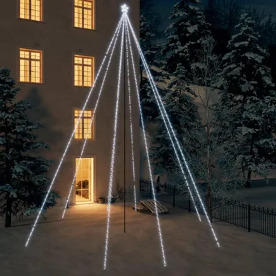 Zdjęcie produktu dla Vidaxl - choinka LED z 1300 diodami LED zimna biel 8 m