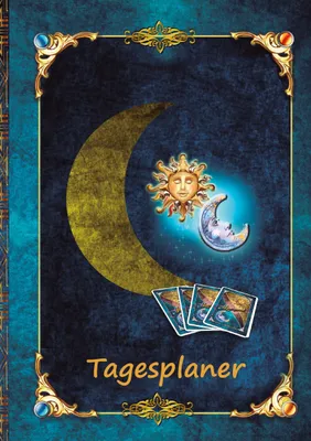 Produktbild von Tagesplaner undatiert A5 für Tageskarten ziehen und Termine