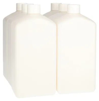 Produktbild von Set mit 6 recycelten Plastikflaschen, je 1000 ml