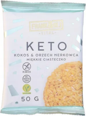 Produktbild von Frank&Oli Kokos-Cashew-Keks 50g