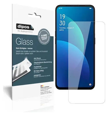 Produktbild von 1+1x Schutzfolie für Oppo F11 - Anti-Shock 9H Folie dipos Glass Kunststoffglas