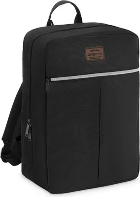 Produktbild von Zagatto ZG834 Szwarz Reiserucksack für Flugzeug Rucksack Sportrucksack Universalrucksack für Schule Rucksack für Damen und Herren Rucksack für Wizzair und andere 40x25x20 20L Sporttaschen Laptoprucksack