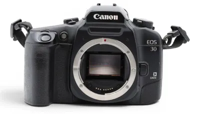 Produktbild von Canon Kamera analog SLR EOS 30 body Analogkamera schwarz Spiegelreflexkamera