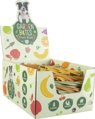 Produktbild von Duvo+ Garden Bites Fruity Dental Swirls / Sparpaket, Größe: S / Maße: 13 cm
