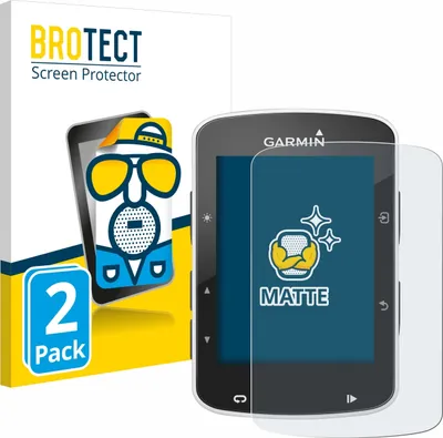 Produktbild von 2x BROTECT Schutzfolie für Garmin Edge 820 Displayschutz Displayschutzfolie Folie Matt Entspiegelungsfolie