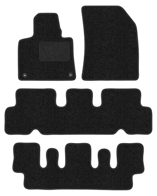 Immagine prodotto di Tappetini in moquette per Citroen C4 Grand Picasso II 2013-2019 (Minivan 7 osób) – set 4 pezzi, antracite, su misura – Wielganizator ANTHRA