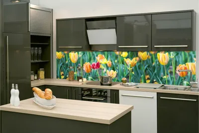 Produktbild von Küchenrückwand Folie Selbstklebend FRÜHLINGSLÖWENZAHN 260 x 60 cm - Klebefolie - Dekofolie
