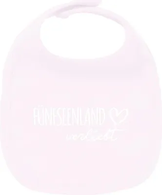 Produktbild von Huuraa Unisex Babylatz Fünfseenland verliebt Geschenk Babypink  Baumwolle Fünfseenland Mitbringsel