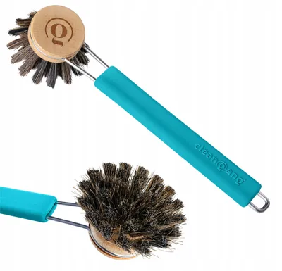 Produktbild von Cleangang Geschirrbürste Blau mit Wechselkopf