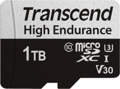 Produktbild von CARD microSD Card 1TB Transcend SDXC USD350V w/adapter