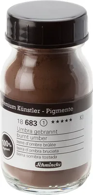 Produktbild von Schmincke 100ml Pigmente Umbra gebrannt Pigmente 18 683 055