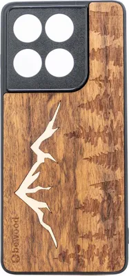 Produktbild von Holzhülle für Motorola Edge 70, Bewood Imbuia-Gebirge