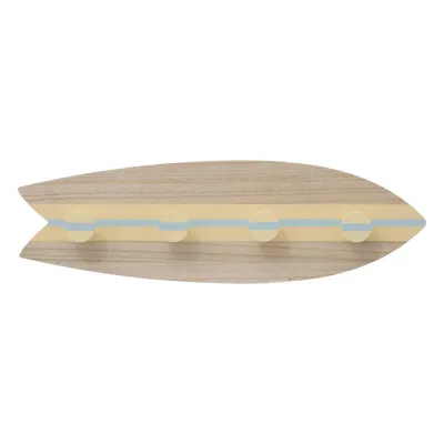 Zdjęcie produktu dla Wieszak do pokoju dziecka AUSTRALIE, deska surfingowa, 16,5 x 4,8 x 54,5 cm