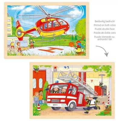 Zdjęcie produktu dla Gollnest & Kiesel GmbH & Co.KG Puzzle do układania Helikopter/Pożar Inne Inne