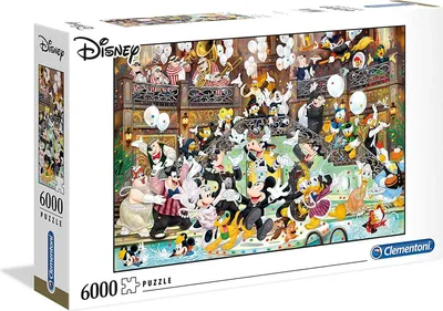 Obrázok produktu pre Clementoni 36525 - Disney Gala - 6000 dielikov puzzle - kolekcia vysokej kvality