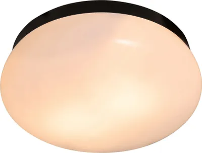 Immagine prodotto di Lampada LED dimmerabile a soffitto NORDLUX Foam IP44, Variante: Ø 340 x 120 mm, 2 x E27, nero