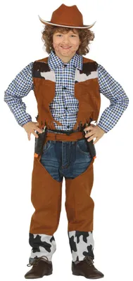 Productafbeelding van Cowboykostuum voor jongens, maat: 98/104