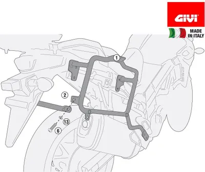 Immagine prodotto di Telai laterali Monokey GIVI PL3112