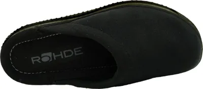 Produktbild von Rohde Herren Hausschuh Pantoffel in Komfortweite G 1/2 Soltau H 2773, Größe:41 EU, Farbe:Schwarz
