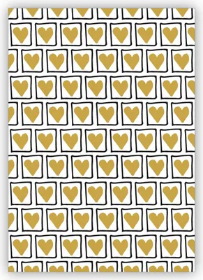 Produktbild von Romantische Liebes Grußkarte mit viel Herz - auch zum Valentinstag