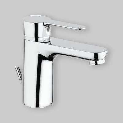Produktbild von Waschtischarmatur "P3" Chrom + Ablaufventil 1"1/4