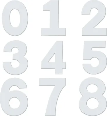 Produktbild von Kuchenform Große Buchstaben Schablonen - Set von 9 Stück - Acryl Backen Kuchenformen - Geschichtete Obstkuchen Dekoration - Hochzeit Geburtstagsparty - 25 cm