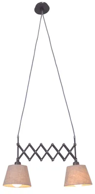 Produktbild von Näve E27 Pendelleuchte ADRIENNE 70x35cm natur 6131927